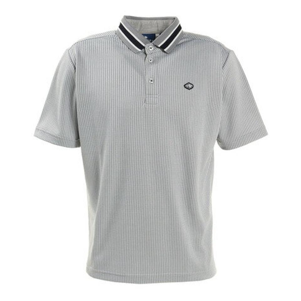 【5/10 24h限定 エントリー&対象3店舗買い回りで最大P10倍!】フィドラ(FIDRA)(メンズ)ゴルフウェア 吸水 速乾 クレリック ポロシャツ FD5KTG05 GRY