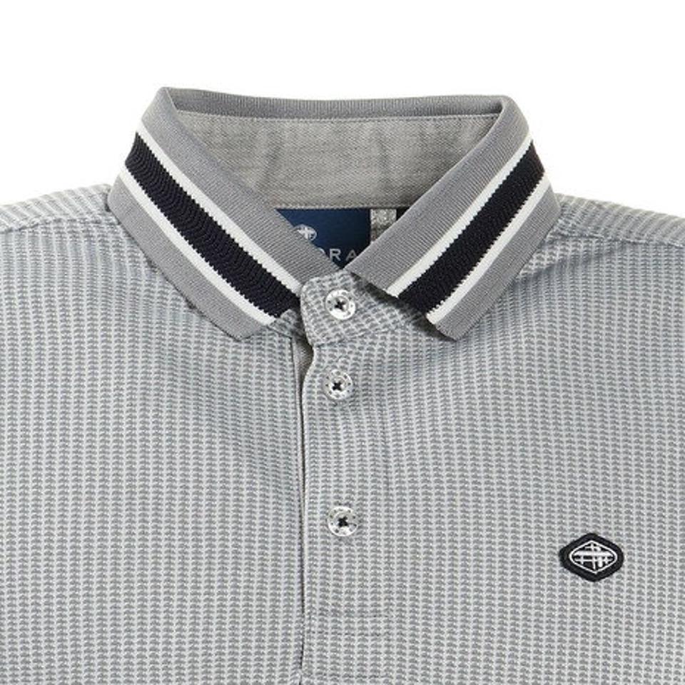 【5/10 24h限定 エントリー&対象3店舗買い回りで最大P10倍!】フィドラ(FIDRA)(メンズ)ゴルフウェア 吸水 速乾 クレリック ポロシャツ FD5KTG05 GRY