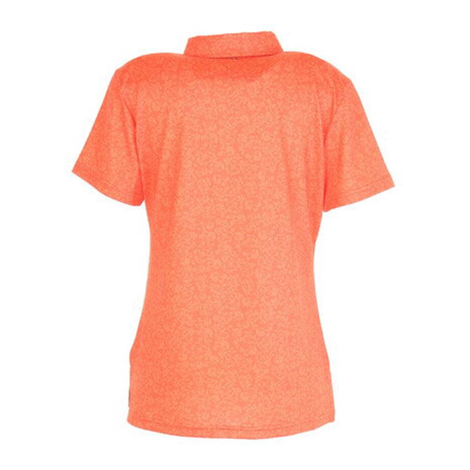 フィドラ(FIDRA)(レディース)ゴルフウェア cool flower ポロシャツ FD5KUG12 ORG