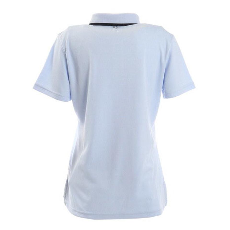 フィドラ(FIDRA)(レディース)ゴルフウェア jacquard ポロシャツ FD5KUG05 SAX