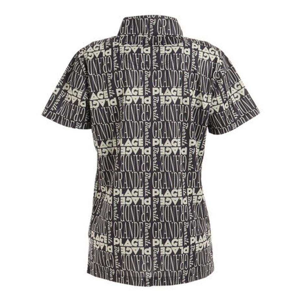 エピキュール(epicure)(レディース)ゴルフウェア グランプラージュプリントハイネックシャツ 152-24441-019