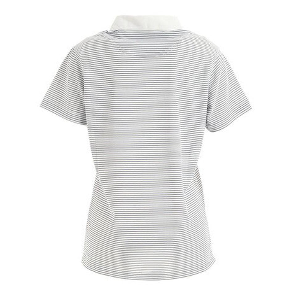 エピキュール(epicure)(レディース)ゴルフウェア 先染めボーダーポロシャツ 152-24341-004