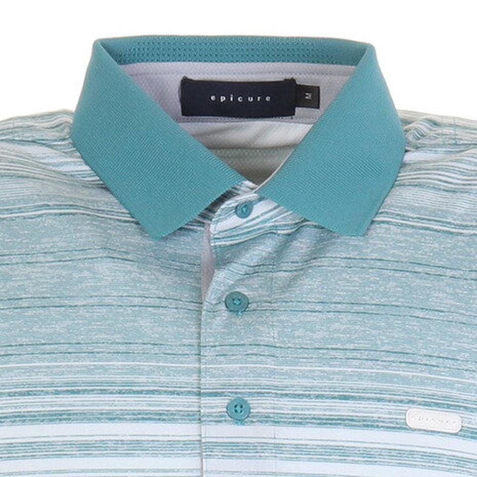 エピキュール(epicure)(メンズ)ゴルフウェア オンブレージャカードポロシャツ 151-24443-095