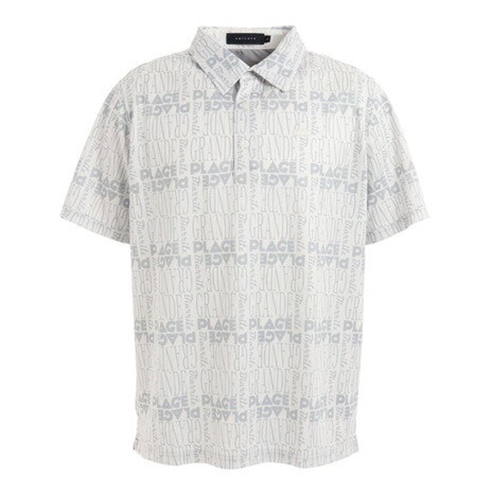 エピキュール(epicure)(メンズ)ゴルフ ポロシャツ グランプラージュプリントポロシャツ 151-24442-004