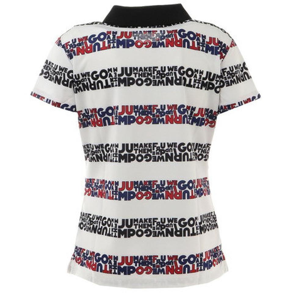 ビバハート(VIVA HEART)(レディース)ゴルフウェア Lyricボーダーシャツ 012-22541-005VMI