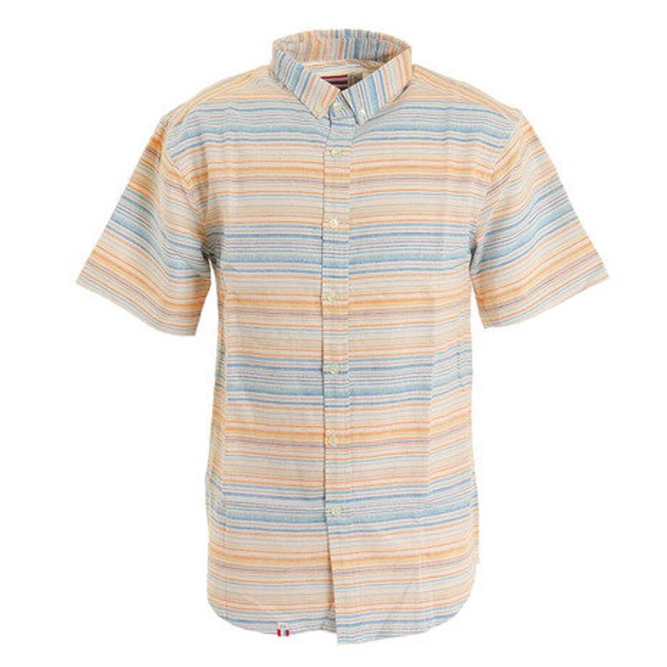 サルバドール(SLVDR)(メンズ)TOYON RWB ウーブン 半袖シャツ SD35JH26 MUL