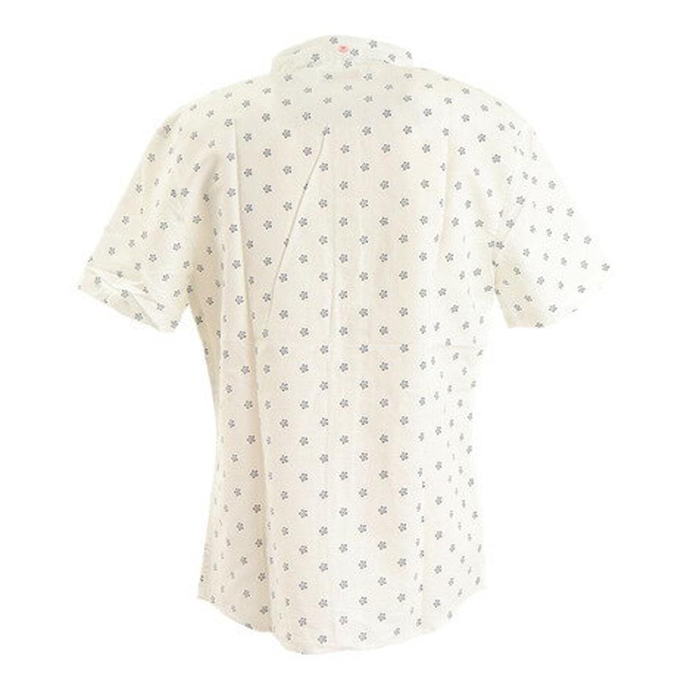 サルバドール(SLVDR)(メンズ)REDWOOD WOVEN 半袖シャツ SD35JH25 WHI