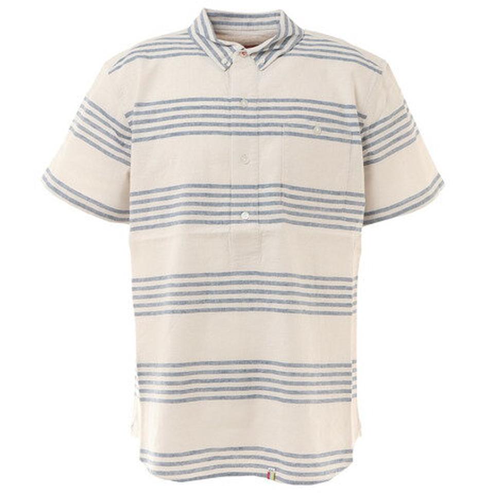 サルバドール(SLVDR)(メンズ)MONTARA ショートスリーブシャツ SD35JG73 BLU