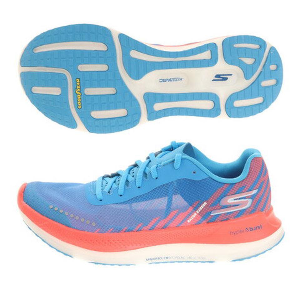 スケッチャーズ（SKECHERS） ランニングシューズGORUN RAZOR EXCESS 172004-BLCL ジョギングシューズ （レディース）