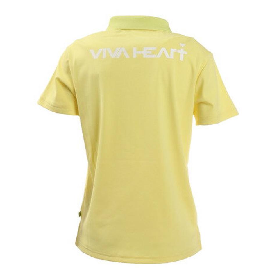 ビバハート(VIVA HEART) ゴルフウェア プロ企画 メッセージ半袖ポロシャツ 012-24441-031 (レディース)