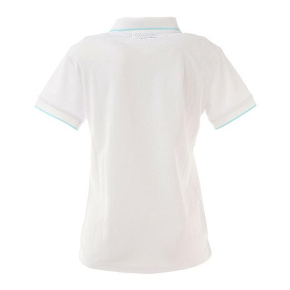 ビバハート(VIVA HEART) ゴルフウェア UVカット ロゴカノコ 半袖ポロシャツ 012-24340-005 (レディース)