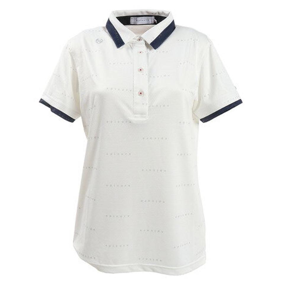 エピキュール(epicure)(レディース)ゴルフウエア レディース エンボス柄ポロシャツ 152-22341-004