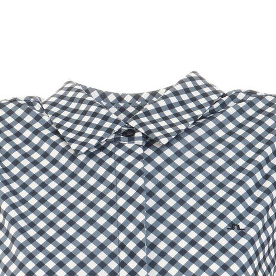 J.LINDEBERG(レディース)ゴルフウェア 4WAYストレッチ シーズナルプリントノースリーブシャツ 072-24477-098