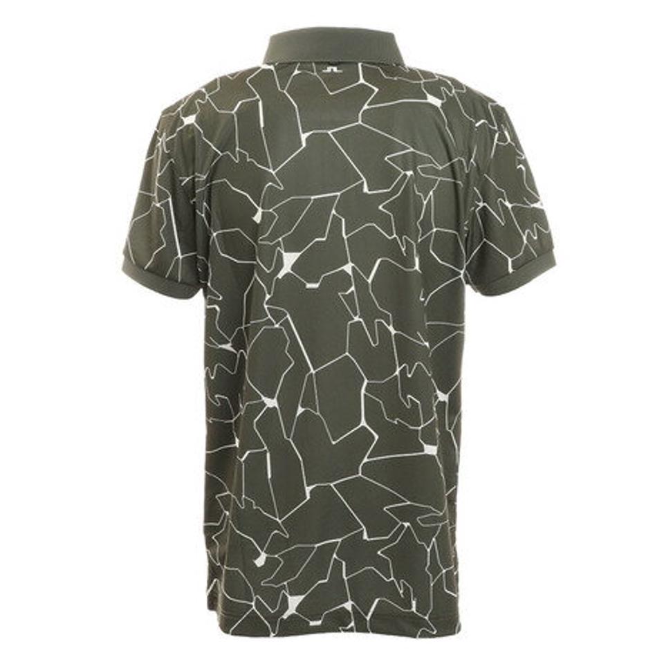 J.LINDEBERG(メンズ)ゴルフ ポロシャツ4WAYストレッチ Slitポロシャツ レギュラーフィット 071-24451-024