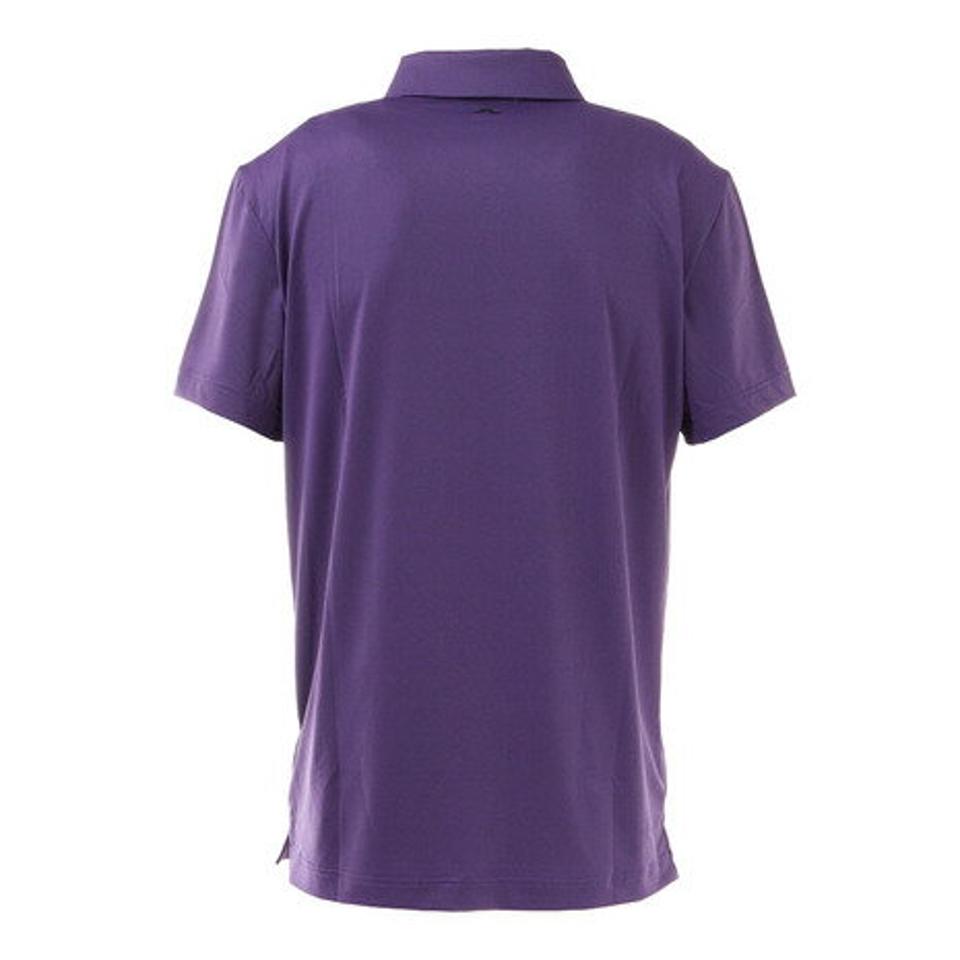 【最大5点購入で20%OFFクーポン対象!8/25まで】J.LINDEBERG(メンズ)ゴルフウェア 4WAYストレッチ バイカラーブリッジロゴポロシャツ スリムフィット 071-24444-087