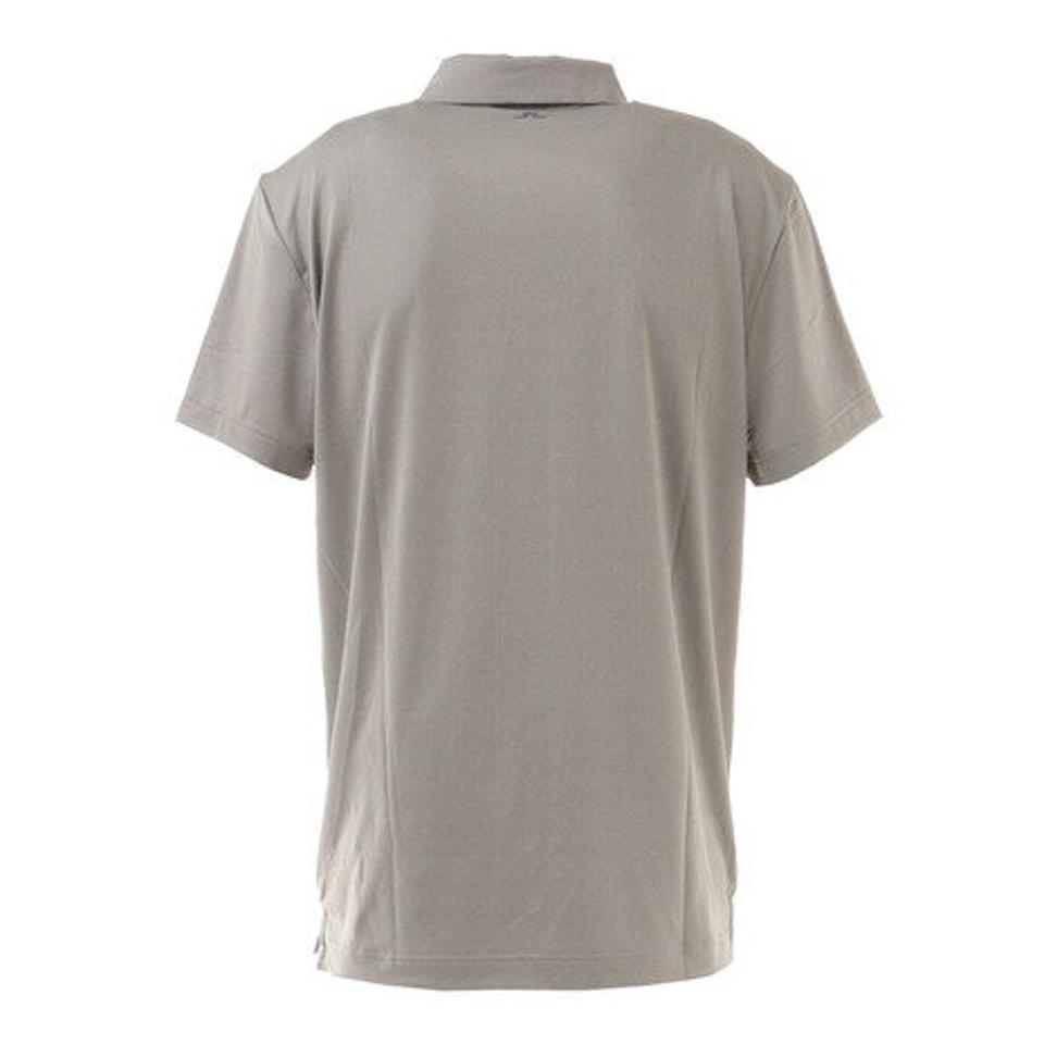 J.LINDEBERG(メンズ)ゴルフウェア 4WAYストレッチ バイカラーブリッジロゴポロシャツ スリムフィット 071-24444-012