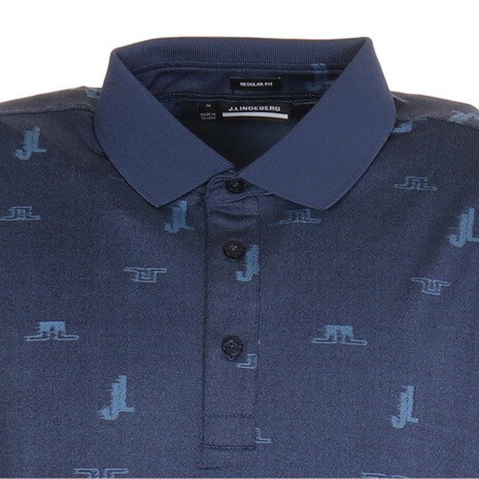 【最大5点購入で20%OFFクーポン対象!8/31まで】J.LINDEBERG(メンズ)ゴルフウェア 4WAYストレッチ JL Bridgeポロシャツ レギュラーフィット 071-24443-095