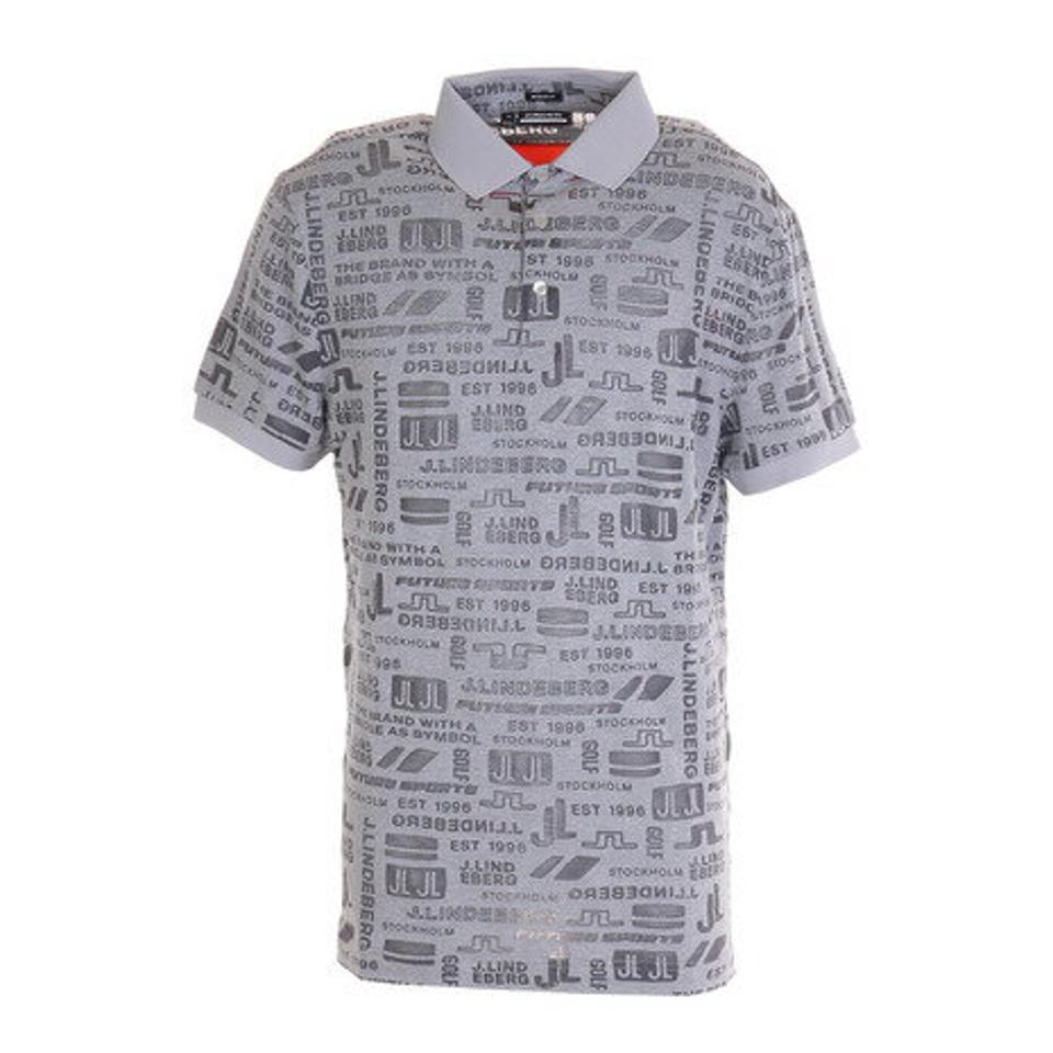 J.LINDEBERG(メンズ)ゴルフウェア Futureバックブリッジポロシャツ レギュラーフィット 071-24441-013 プロ着用モデル