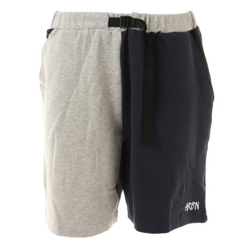 エアボーン（ARBN）（メンズ）スウェットショーツ ARBN21-1010-GY/NV
