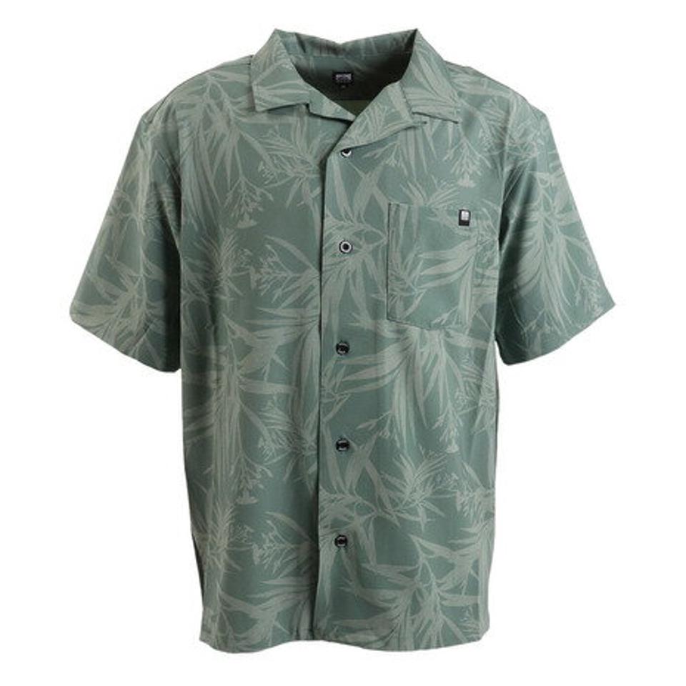 リーフ(REEF)(メンズ)BAJA BOTANICAL 半袖シャツ RFWSM2201 KHK