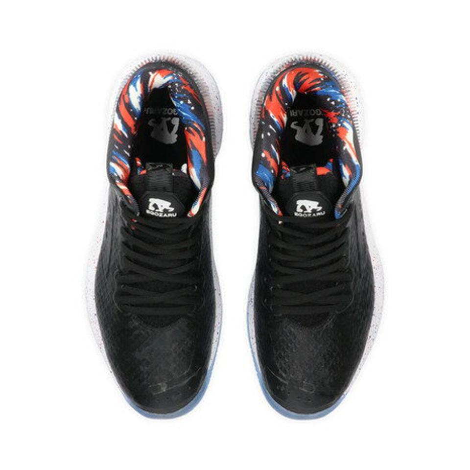 エゴザル（EGOZARU） バスケットシューズ バッシュ エゴアウェイク EGO AWAKE MID BLACK/CAMO EZAM31-909-012 （メンズ）