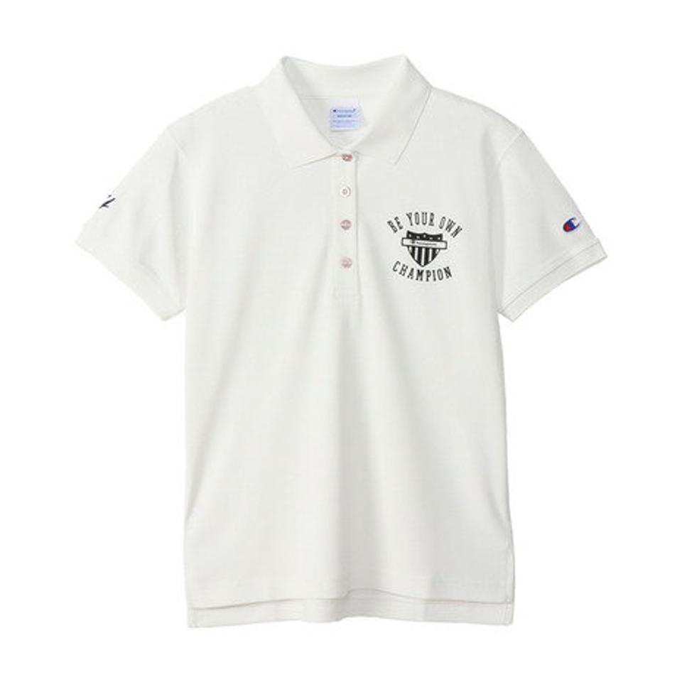 チャンピオン(CHAMPION) ゴルフウェア 吸汗速乾 UVカット 抗菌防臭 半袖ポロシャツ CW-VG304 010 (レディース)