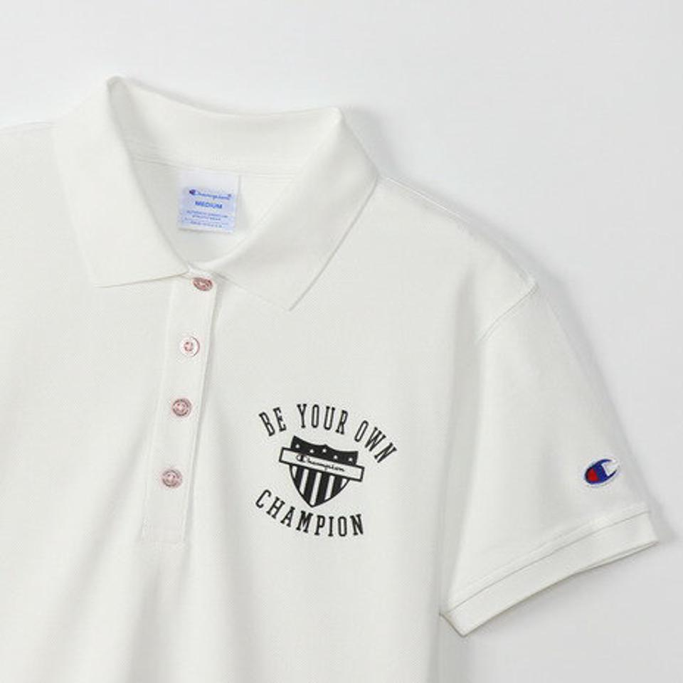 チャンピオン(CHAMPION) ゴルフウェア 吸汗速乾 UVカット 抗菌防臭 半袖ポロシャツ CW-VG304 010 (レディース)