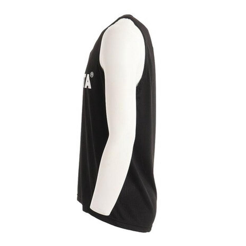 アスレタ(ATHLETA) サッカー フットサルウェア ジャガードメッシュノースリーブシャツ 2S 1093 BLK (メンズ)