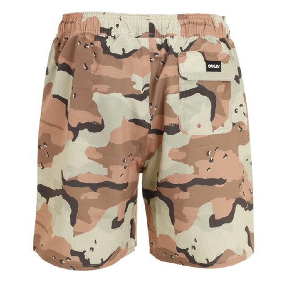 オークリー（OAKLEY）（メンズ）水着 メンズ CAMO 18 BEACH ショート FOA401821-9H1 海パン 海水パンツ サーフパンツ