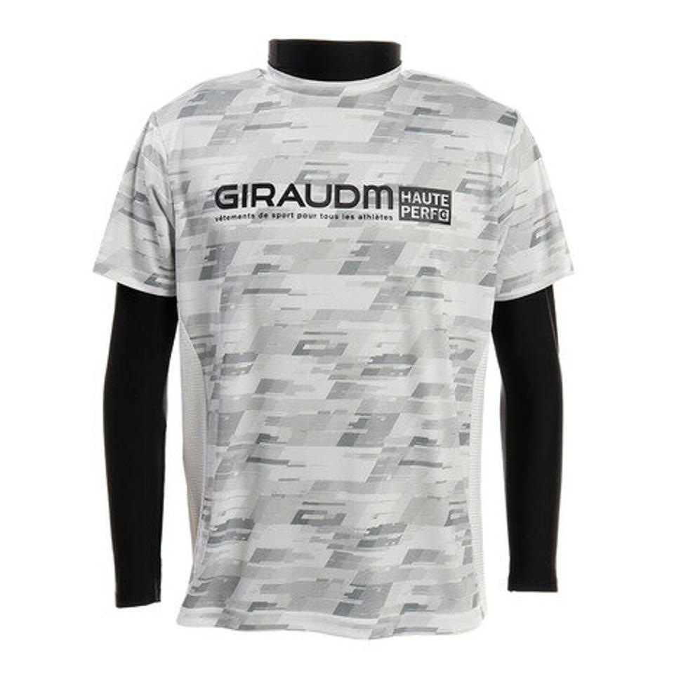 ジローム(GIRAUDM) ドライ 速乾 UVカット プラシャツインナーセット 863GM0HD2399 WHT (メンズ)