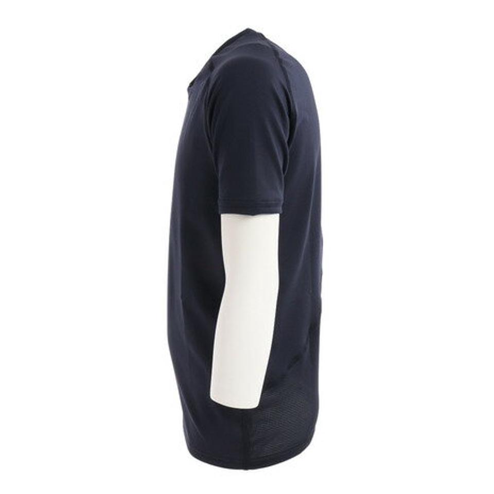 【3点10%OFFクーポン 7/1まで】YABANE 野球 アンダーシャツ ジュニア ドライプラス抗菌ストレッチ丸首半袖シャツ YA2ABJ03-48 抗菌効果 吸汗速乾性 抗菌防臭 UVケア (キッズ)