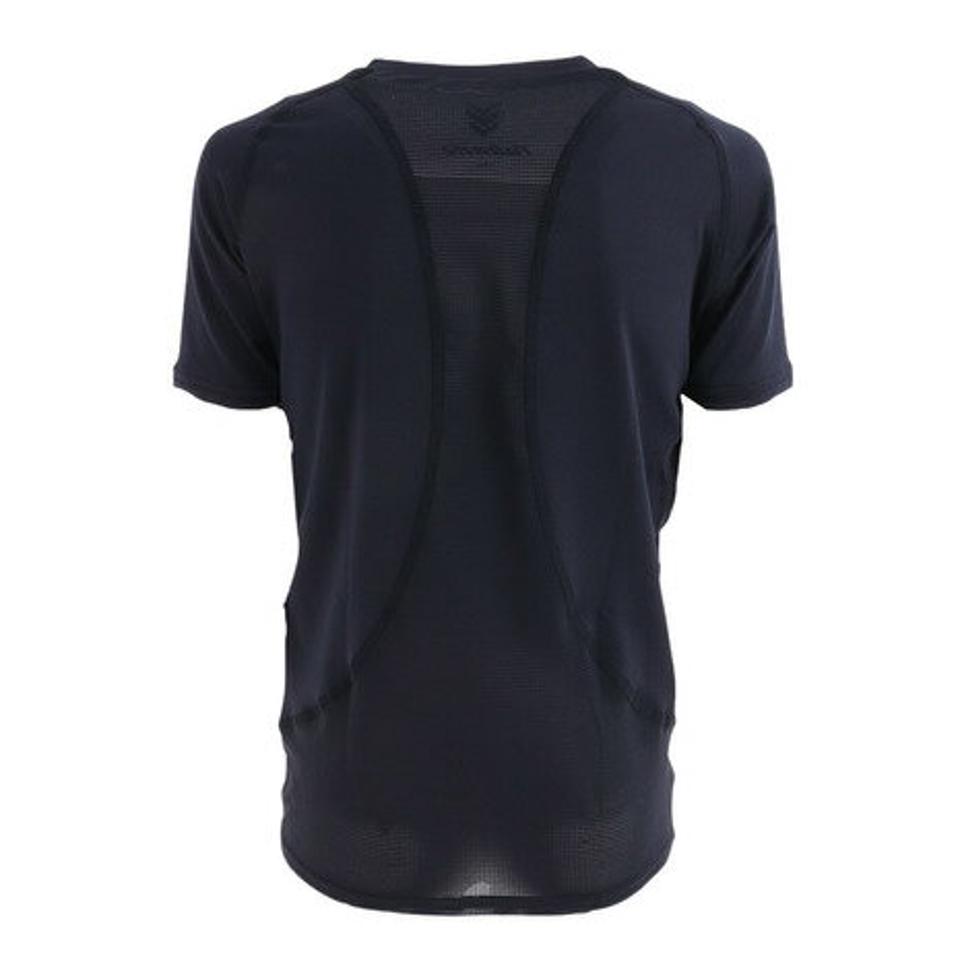 【3点10%OFFクーポン 7/1まで】YABANE 野球 アンダーシャツ ジュニア ドライプラス抗菌ストレッチ丸首半袖シャツ YA2ABJ03-48 抗菌効果 吸汗速乾性 抗菌防臭 UVケア (キッズ)