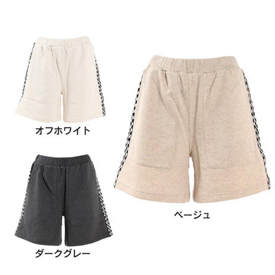 スライド（SLYDE）（レディース）CHEKER LINE ショートパンツ 22SSSLYL031