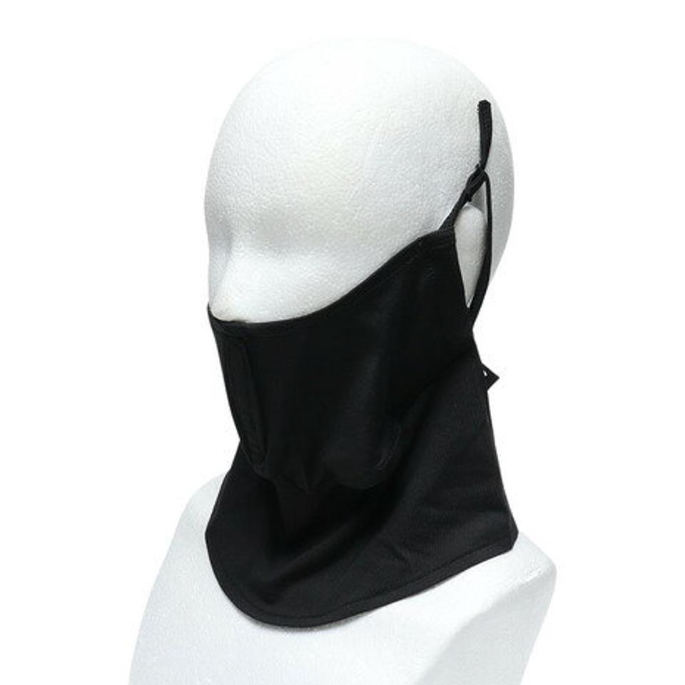 【5点10%OFFクーポン対象!7/20限定!】プリンス(PRINCE)(レディース)ヤケーヌ フェイスマスク ICE DRY UVカット UPF50+ 吸汗速乾 ストレッチ 遮熱素材 接触冷感 PO675 165 BLK