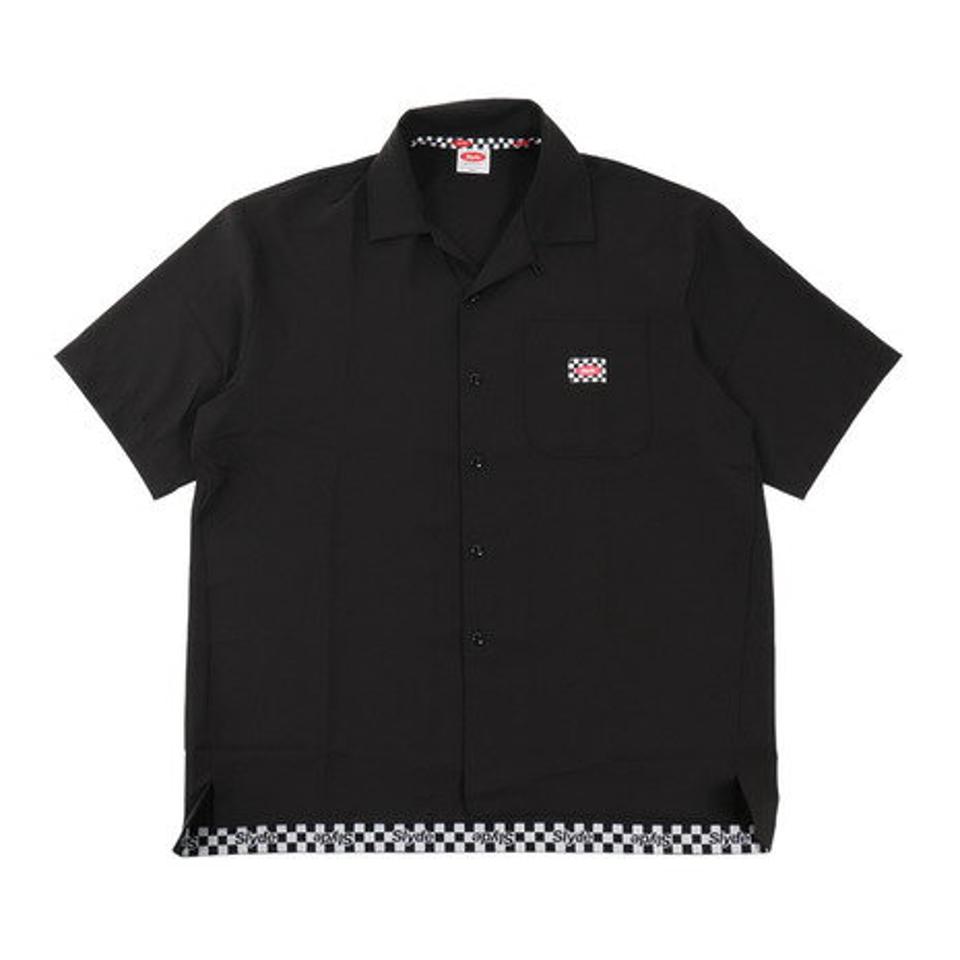 スライド(SLYDE)(メンズ)オープンカラーシャツ 22SS SLYM014-BLK