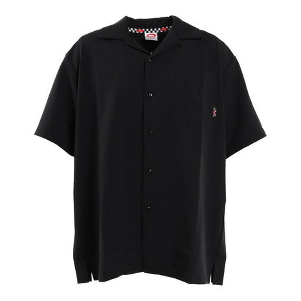 スライド(SLYDE)(メンズ)BOWLING シャツ 22SS SLYM001-BLK