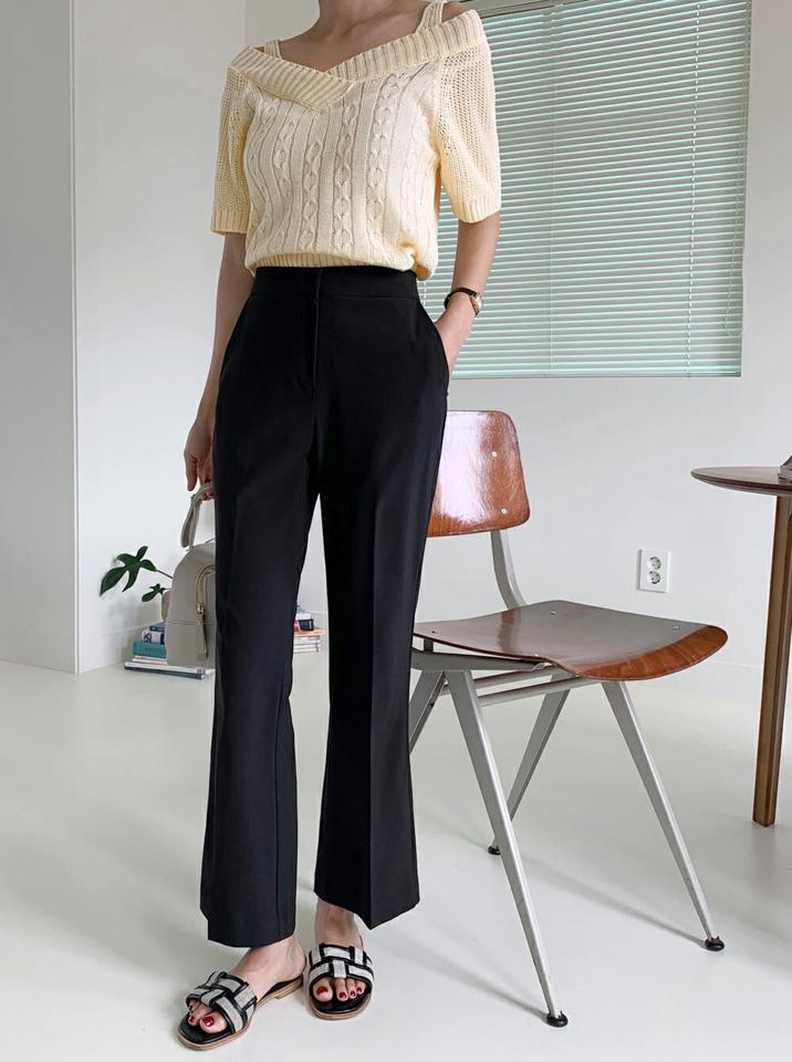 ハイウエストスラックス・全3色・t67335 レディース 【pt】スラックス パンツ ズボン ハイウエスト ロングパンツ 単色 無地 シンプル ベーシック 大人 きれいめ オフィスカジュアル ダーツ 会社 通勤 OL 学校行事 結婚式 春 夏 韓国ファッション