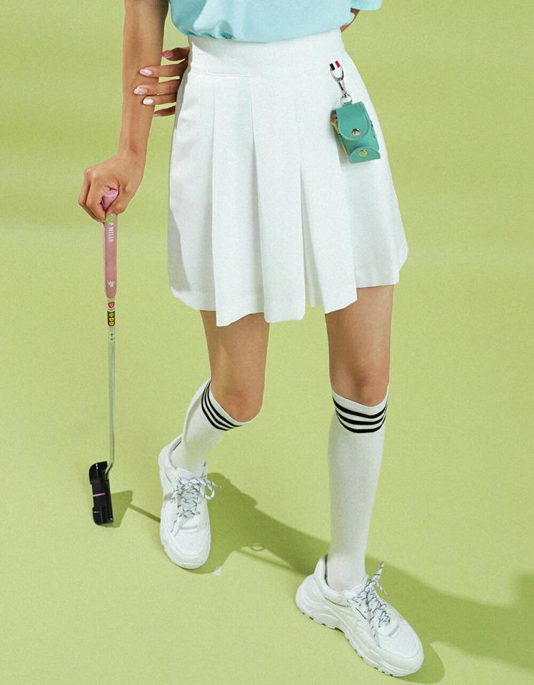 【10%OFF】タックプリーツDリングショートパンツ・全3色・t02732 レディース 【pt】パンツ ズボン ショートパンツ 短パン ハーフパンツ 半ズボン ウエストゴム タック 単色 無地 シンプル カジュアル 大人 ラフ 春 夏 韓国ファッション GOLFWEAR ゴルフウェア セール SALE