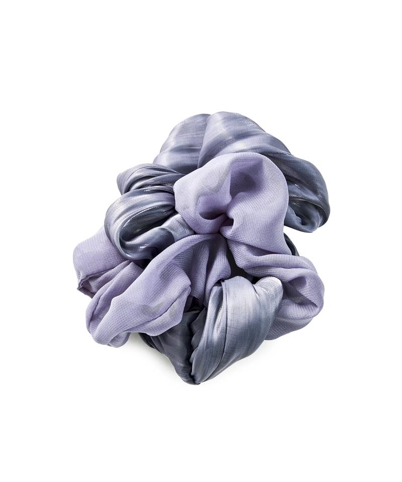 グロッシーサテンツイストシュシュ