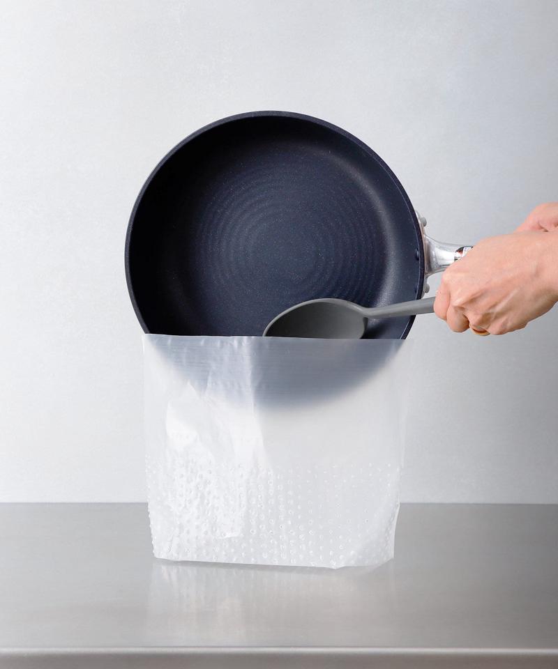 水切りゴミ袋ワイド35枚入り／KITINTO