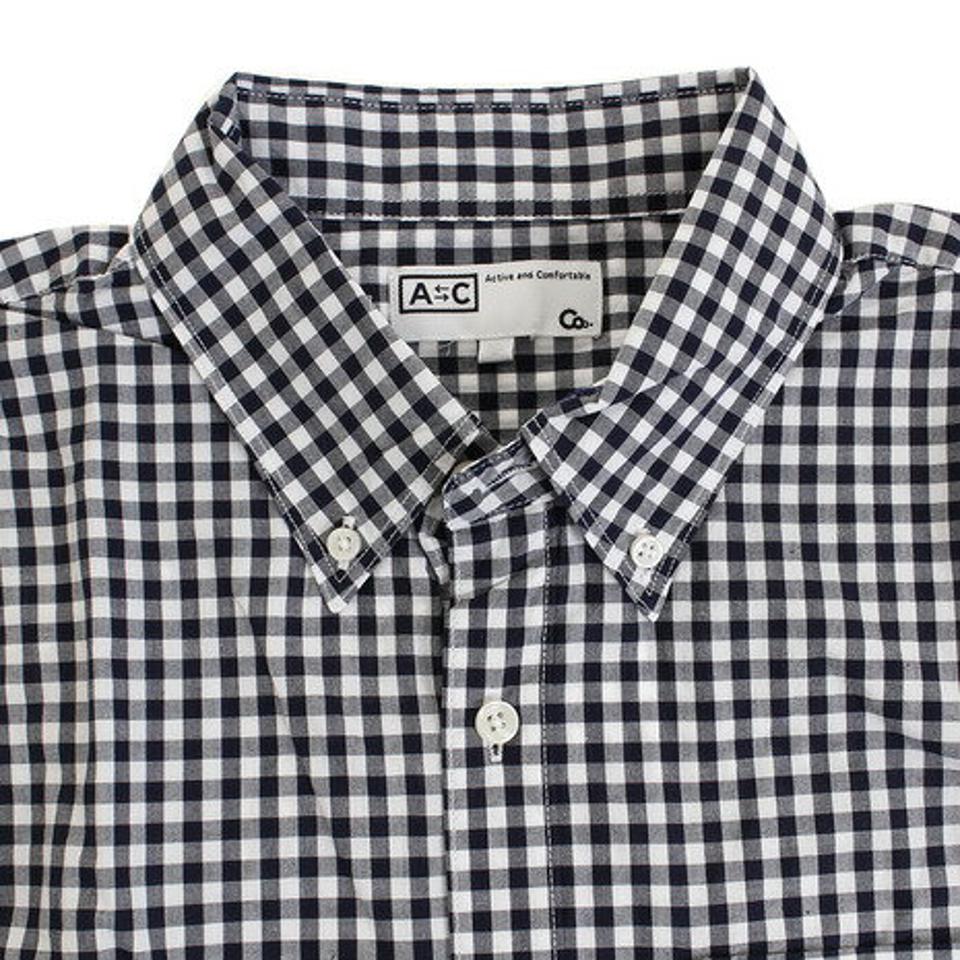 クー(Coo.) ブロード チェックシャツ 871Q7CG2489BLK オンライン価格 (メンズ)