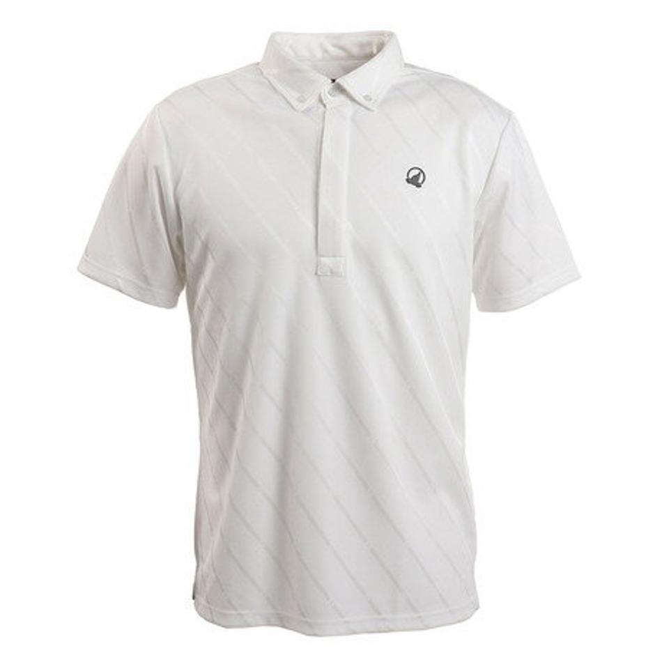 本間ゴルフ(HONMA) ゴルフウェア BIAS JACQARD 半袖シャツ 031-731104-WH (メンズ)