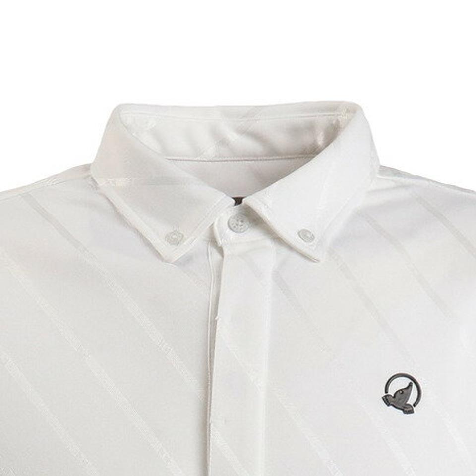 本間ゴルフ(HONMA) ゴルフウェア BIAS JACQARD 半袖シャツ 031-731104-WH (メンズ)