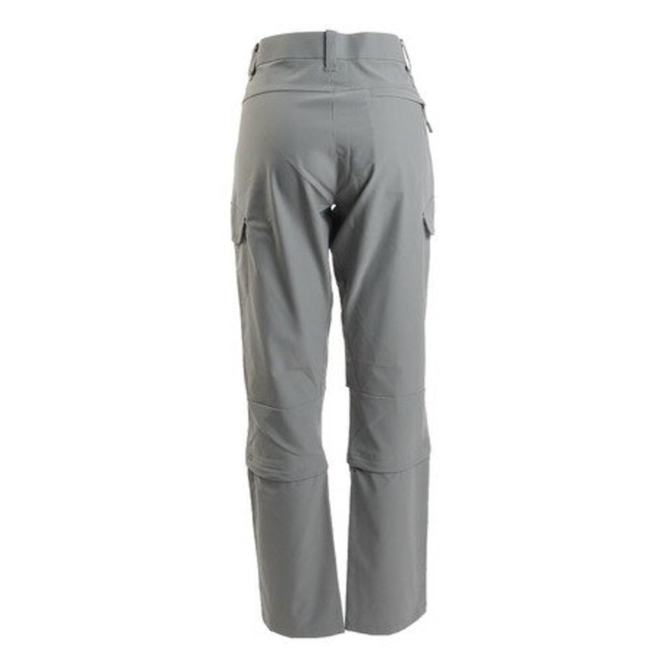 マムート（MAMMUT）（レディース）パンツ カーゴパンツ トランスポーターカーゴ 3/4 2in1 パンツ 1022-01120-0818 グレー 丈調節 七分丈パンツ