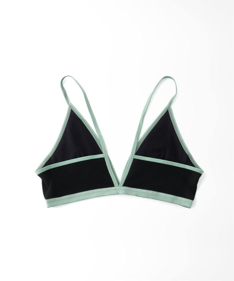 【MARCOMONDE / マルコモンド】Cotton ribbed Bra TOP