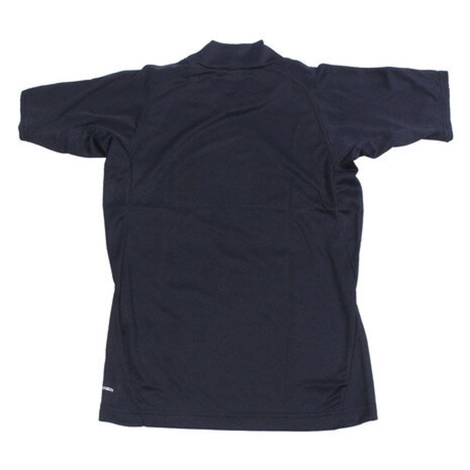 美津和タイガー(mitsuwa-tiger) 野球 アンダーシャツ 半袖 ジュニア RTハイネック ショートスリーブ インナー シャツ UWRJDYS-003 ネイビー (キッズ)