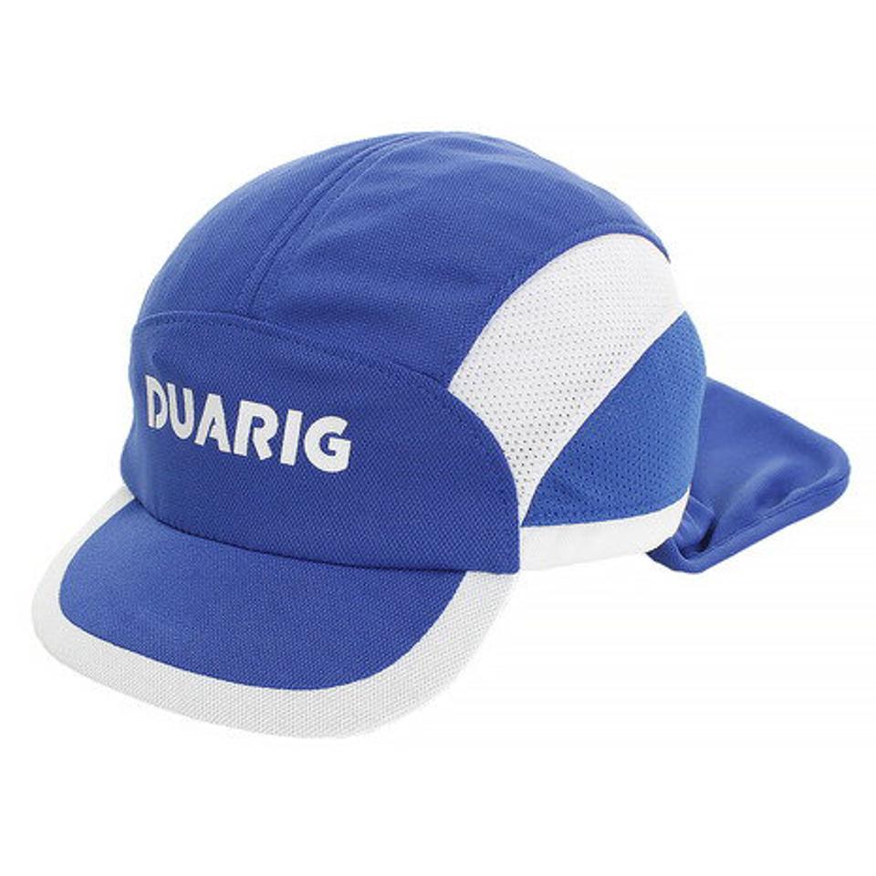 デュアリグ（DUARIG） ジュニア フットボールキャップ 日除け付 750D8ST124 BLU 熱中症対策 帽子 キャップ 吸水速乾 UPF50+ （キッズ）
