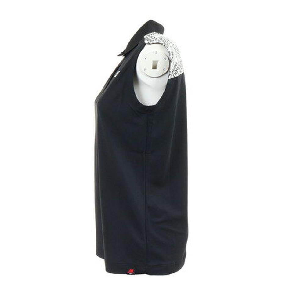 ニューバランス(new balance) ゴルフウェア UVカット 日焼け防止 ノースリーブ ポロシャツ 012-2160503 (レディース)