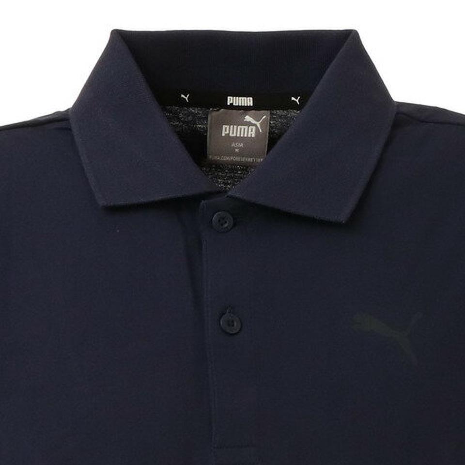 プーマ(PUMA)(メンズ)ポロシャツ 半袖 メンズ ジャージー 846716 06 NVY