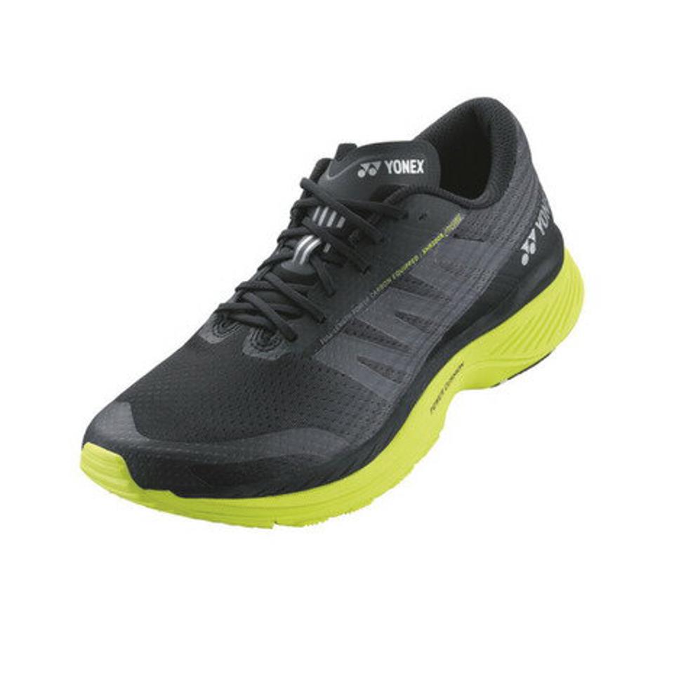 ヨネックス（YONEX）（メンズ）ランニングシューズ 黒 緑 セーフラン100Xメン ブラックイエロー グリーン SHR100XM スニーカー